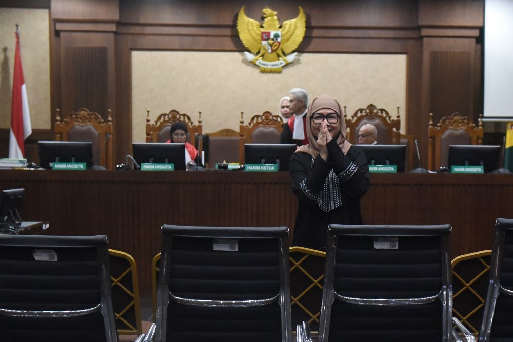 Jaksa KPK Minta Hakim Tolak Eksepsi Eks Dirut Pertamina Karen Agustiawan