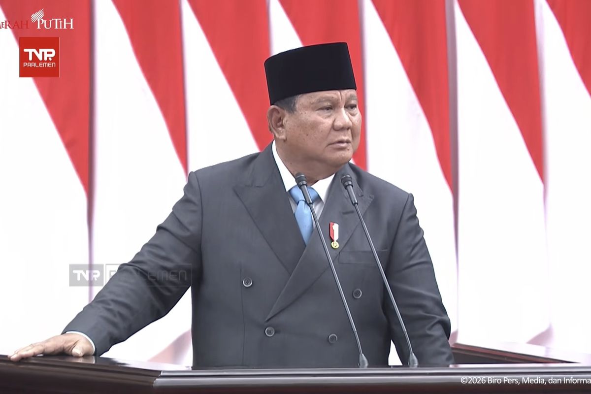 Prabowo Subianto Cetak Sejarah, Sampaikan Langsung Pidato Awal Anggaran 2027