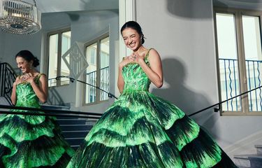 Raline Shah hadir di Festival Film Cannes 2022.