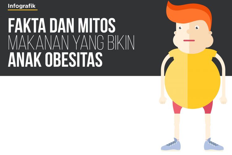Fakta dan Mitos Makanan yang Bikin Anak Obesitas
