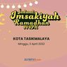 Jadwal Imsak dan Buka Puasa di Kota Tasikmalaya, 3 April 2022