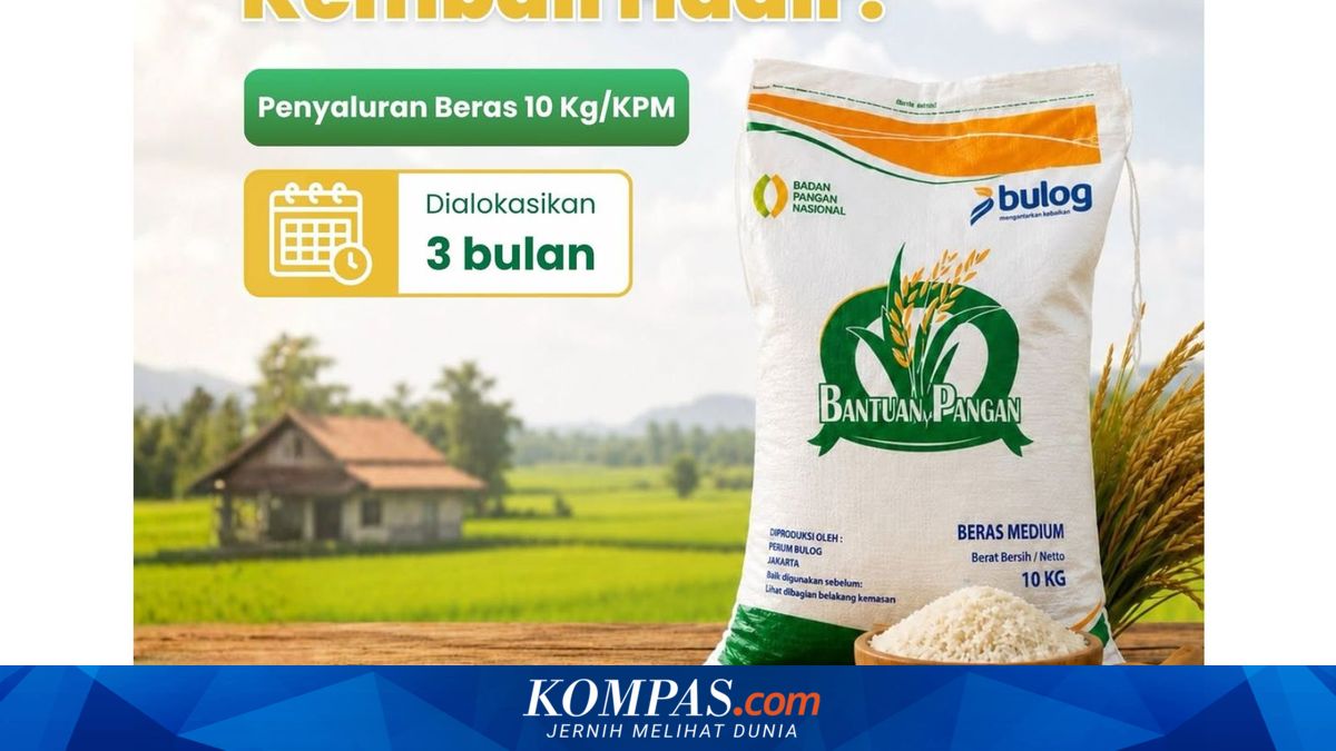 Pemerintah Salurkan Bantuan Pangan Beras untuk Keluarga Desil 1-4