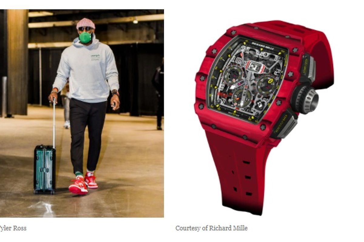 LeBron James dengan Richard Mille RM 11-03