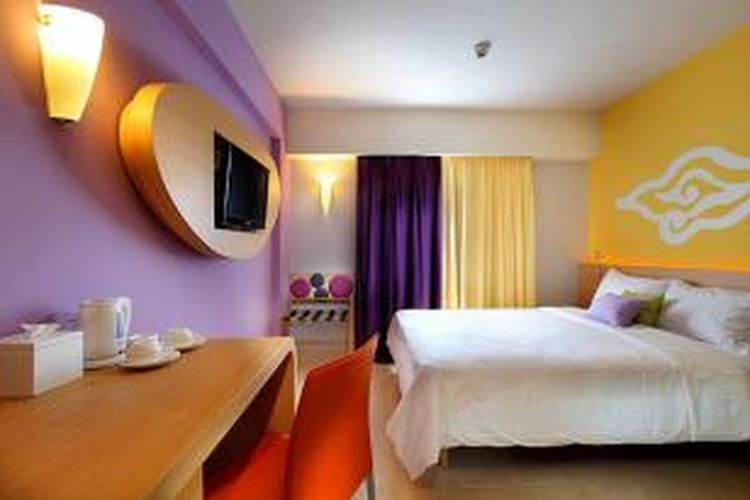 Kamar tipe standard di Best Western Kuta Beach