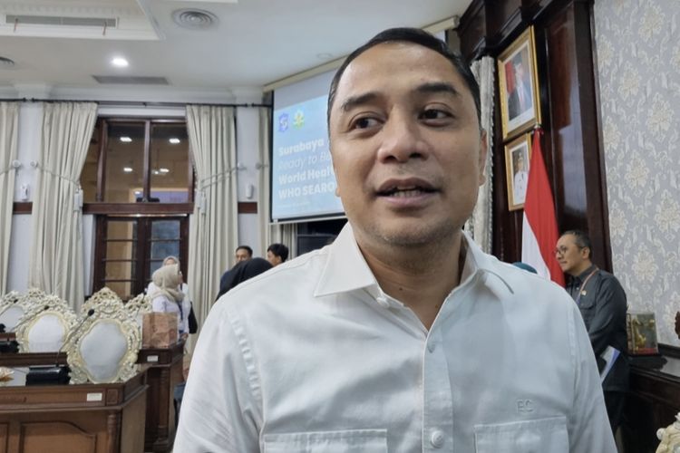 Wali Kota Surabaya, Eri Cahyadi, Rabu (7/8/2024).