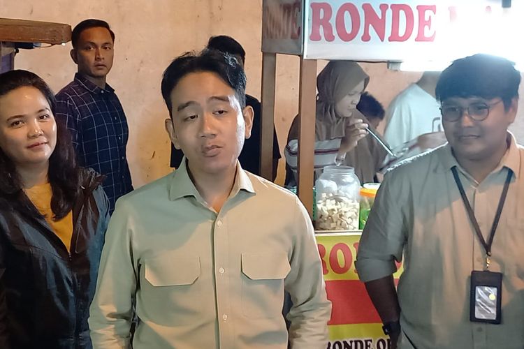 Gibran Rakabuming Raka di Alun-alun Kidul Yogyakarta, Selasa (8/7/2025) malam.
