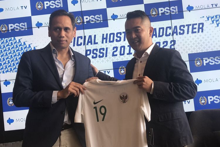 Mola TV berkerja sama dengan PSSI