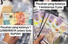 Beredar Uang Kertas 1.0 dan 3.0 Diklaim Setara Rp 1 Juta dan Rp 3 Juta, Ini Faktanya