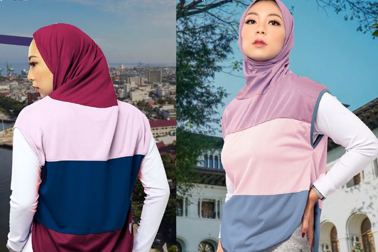 Peluncuran sportwear REYD Active Muslimwear secara virtual, Rabu (6/4/2022).