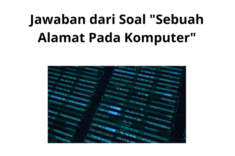 Jawaban dari Soal 