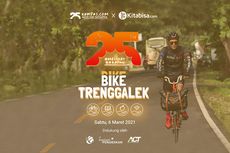 #MelihatHarapan Bike Trenggalek 2021: Tebar Pesan Kebaikan dengan Bersepeda