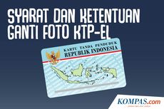 INFOGRAFIK: Syarat dan Ketentuan Ganti Foto KTP Elektronik