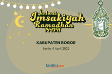 Jadwal Imsak dan Buka Puasa di Kabupaten Bogor, 4 April 2022