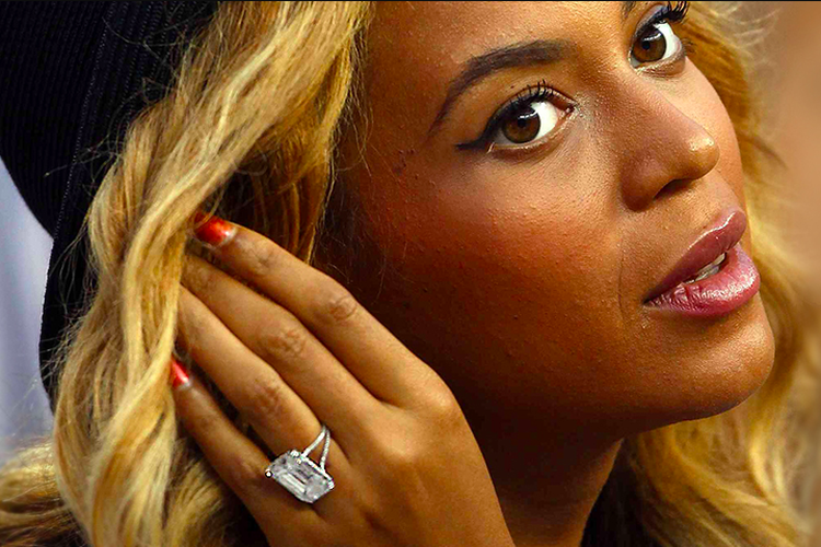 Cincin tunangan Beyonce