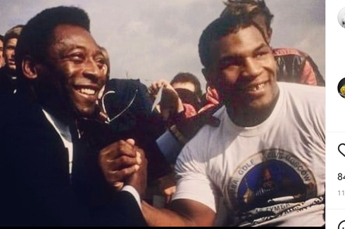 Mike Tyson Kenang Pertemuan dengan Pele, Sosok Penuh Kehangatan