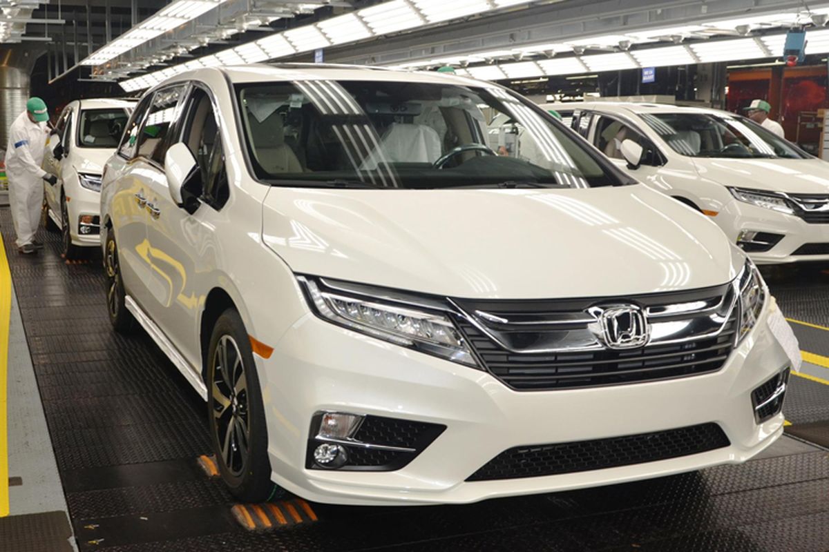 Honda mulai produksi Odyssey transmisi 10 percepatan