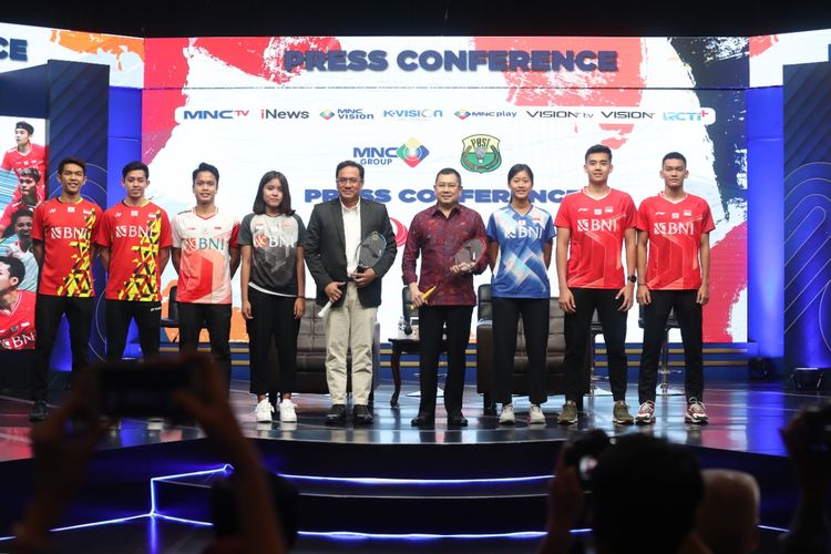MNC Group kembali bekerja sama dengan PBSI untuk menjadi official broadcasters turnamen bulu tangkis dunia yakni, Indonesia Masters dan Indonesia Open 2022.