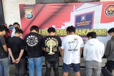 Terlibat Tarung Bebas di Jalanan Kota Makassar, 8 Remaja Ditangkap