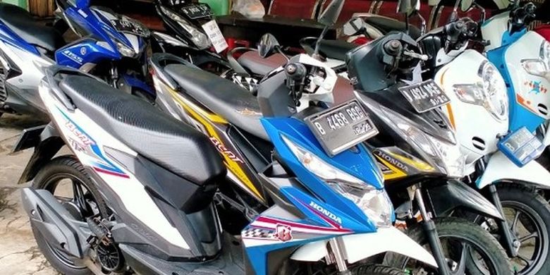 harga motor beat second 2021