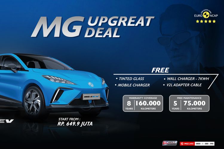 Promo pembelian mobil listrik MG4 EV