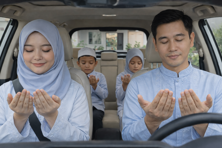 Doa Sebelum Mudik Lebaran Lengkap: Arab, Latin, dan Artinya