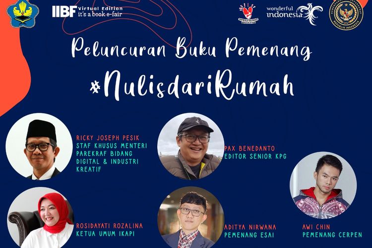 Foto : Kemenparekraf Dan Ikapi Pantik Industri Literasi Lewat "Nulis ...