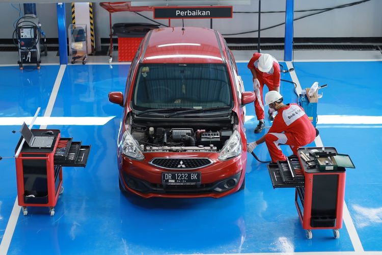 Mitsubishi resmikan fasilitas bodi dan cat di NTB