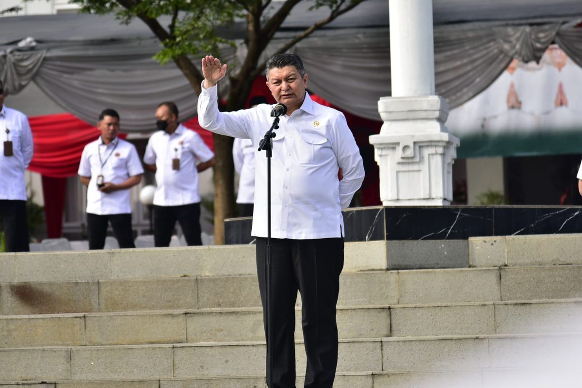 Kepala Badan Nasional Penanggulangan Terorisme (BNPT) Mohammed Rycko Amelza Dahniel dalam sebuah kesempatan. 