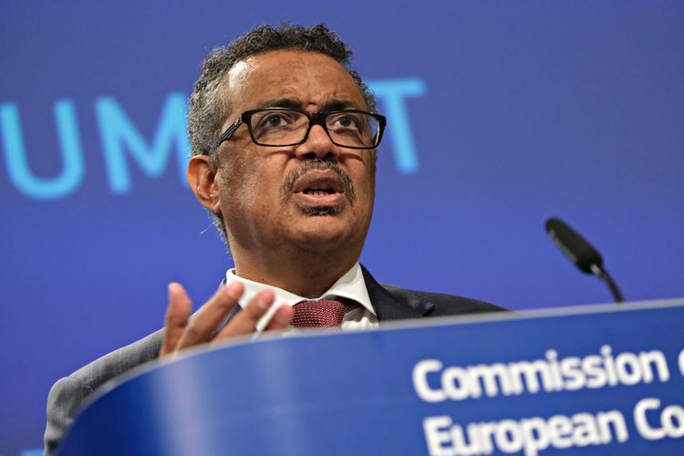 Direktur Jenderal WHO Tedros Adhanom Ghebreyesus 