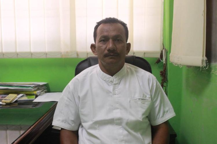 Kepala Bidang Tanaman Pangan, Dinas Pertanian dan Pangan, Kabupaten Aceh Utara, Abdul Jalil, di ruang kerjanya, Kamis (27/6/2019) 