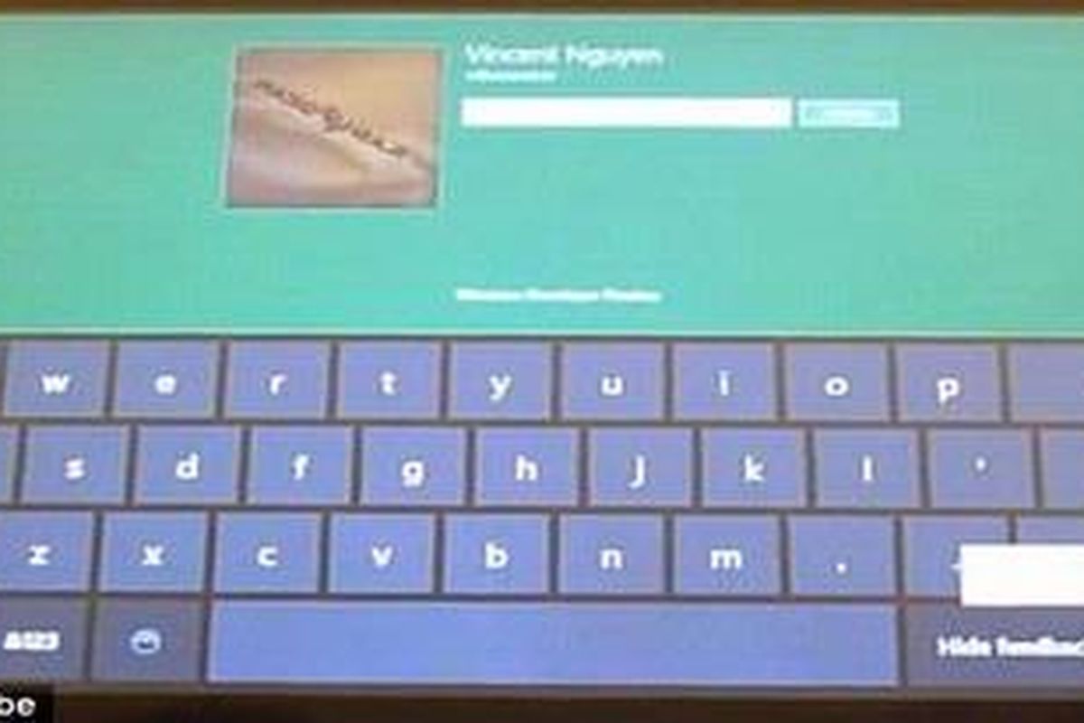 Built-in: The new look keyboard for the tablet  