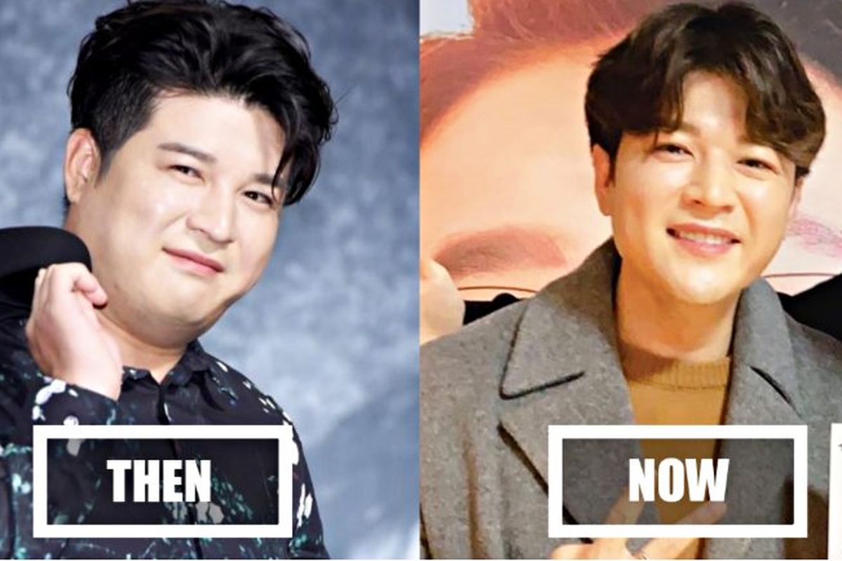 Shindong Super Junior yang telah berhasil turun 31 Kg hanya dengan menjaga pola makan dan tidur teratur.