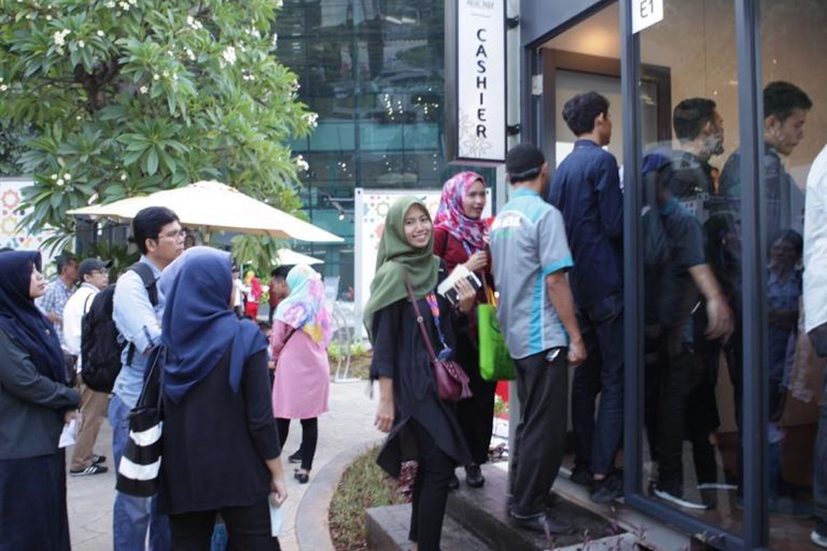 Peresmian Halal Park di Terminal 3 Bandara Soekarno Hatta, Kamis (23/5/2019)