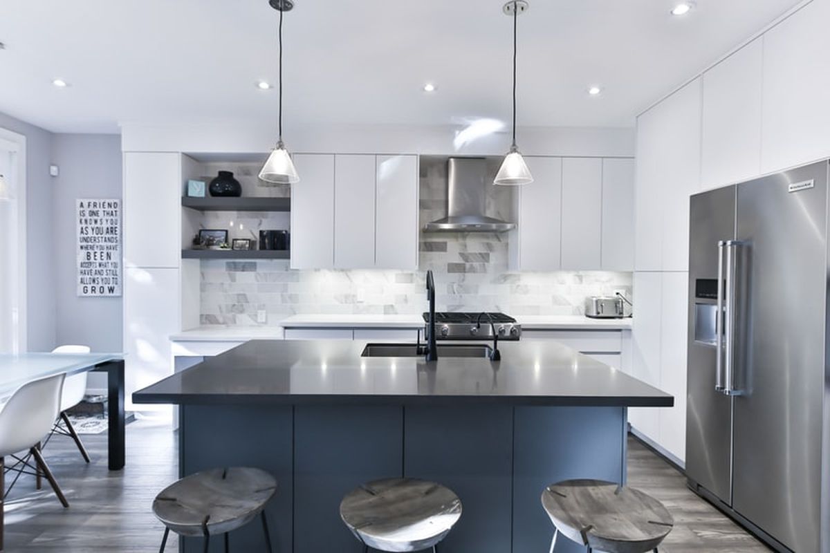Ilustrasi dapur modern