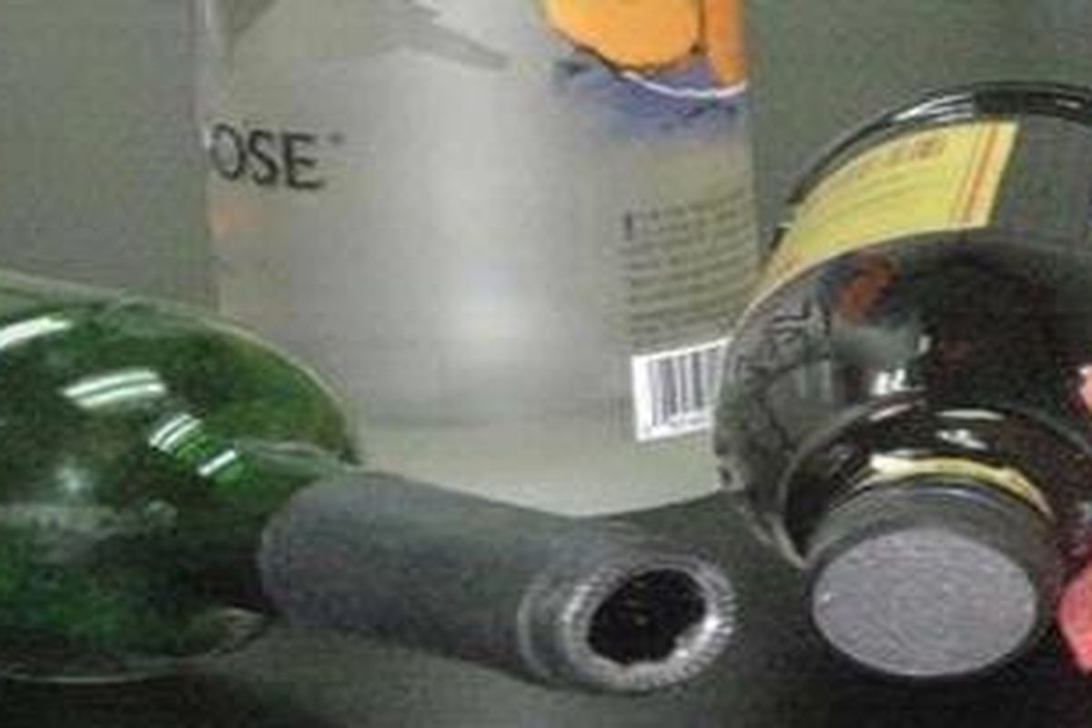 Ilustrasi minuman beralkohol.