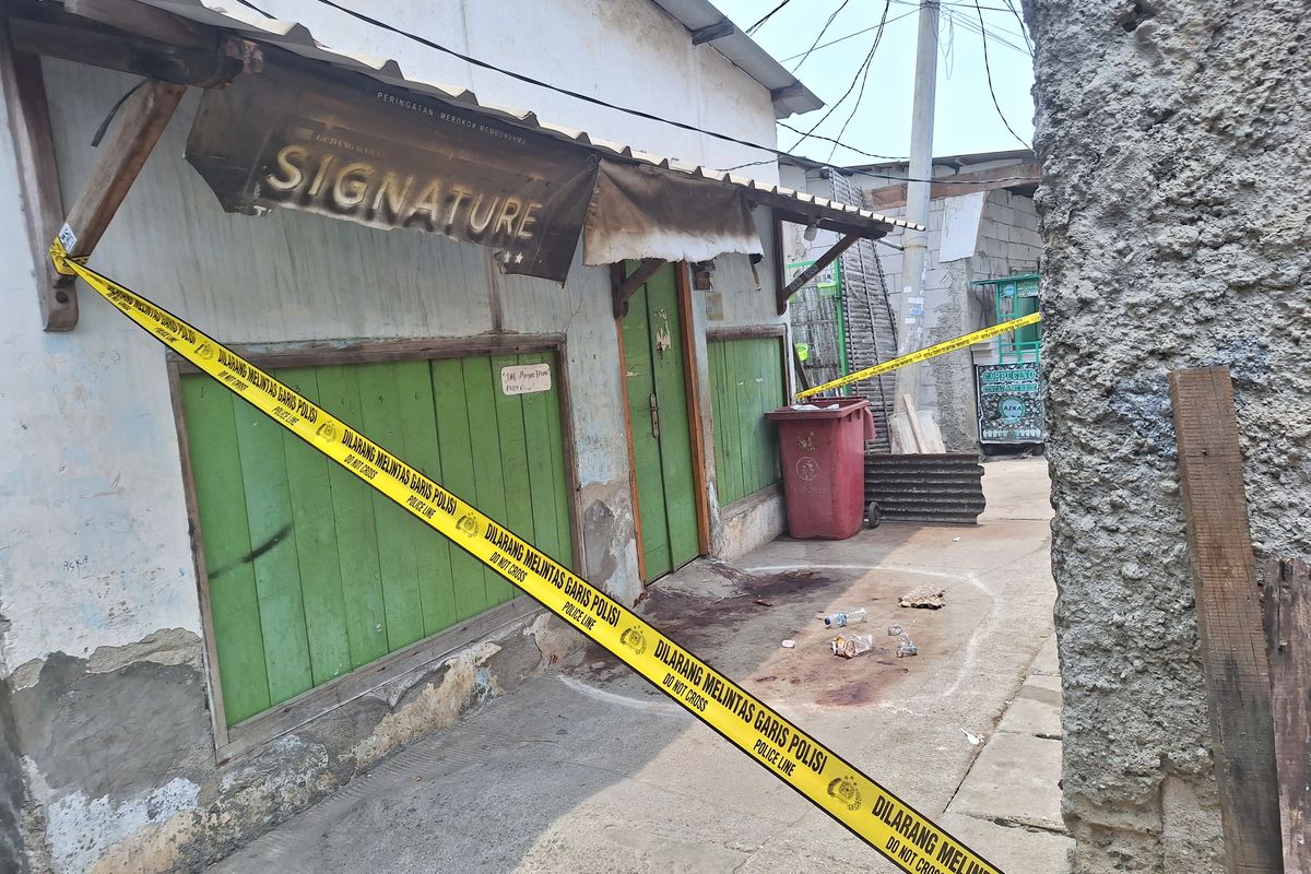 Warung Tempat Pria Tewas Bersimbah Darah di Kamal Muara Sempat Dibakar Orang Tak Dikenal