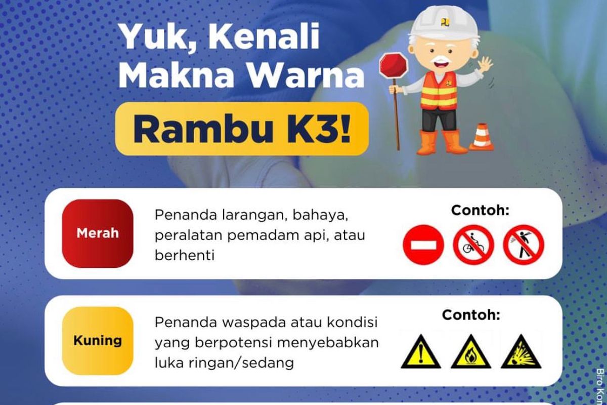 Makna rambu k3.