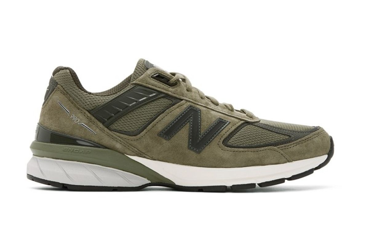 New Balance 990v5 Made in USA Covert Green