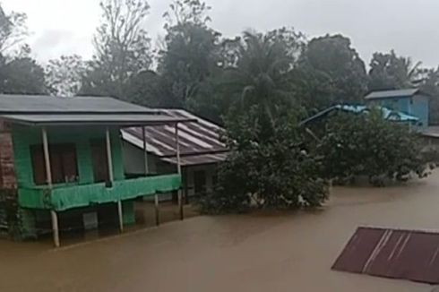 Warga Korban Banjir di Desa Asam Jelai Ketapang Terpaksa Minum Air Sungai, Ini Kondisinya