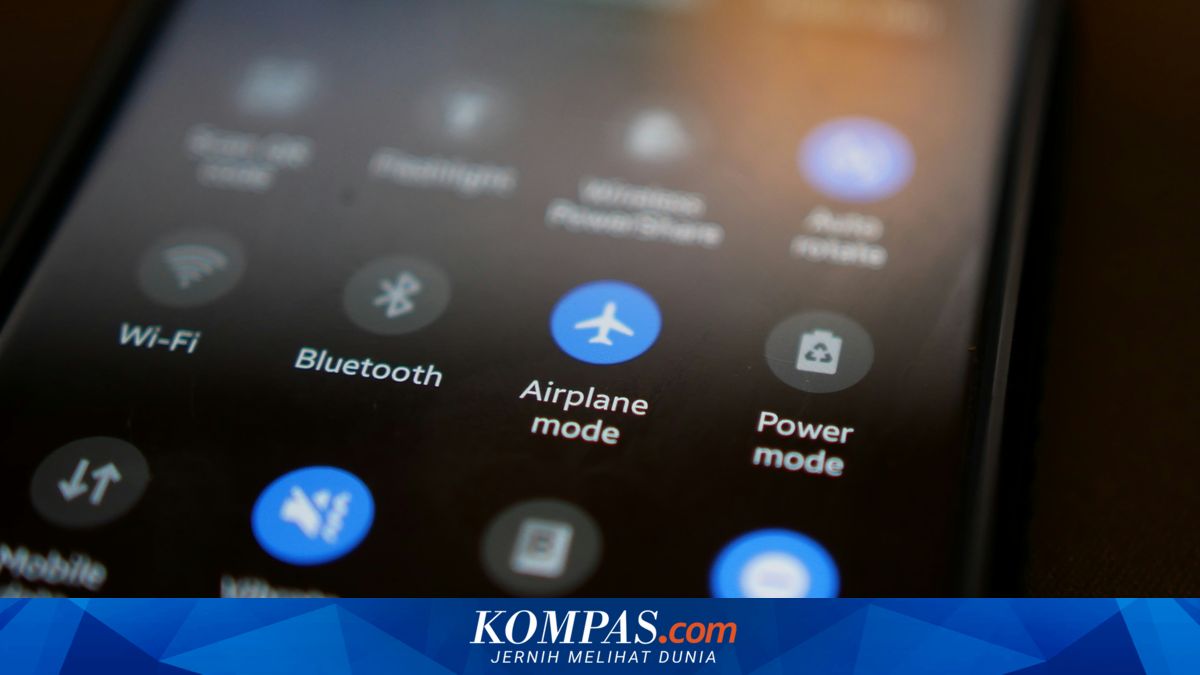 Kapan Sebaiknya Mode Pesawat di HP Diaktifkan? Begini Penjelasannya