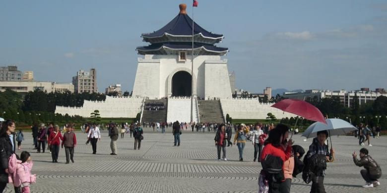 Chiang Kai-shek Memorial Hall di Taipei, Taiwan