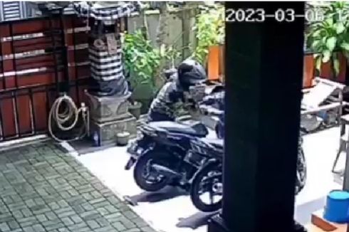 Maling Todongkan Senjata Api Saat Ketahuan Curi Sepeda Motor di Cibinong Bogor