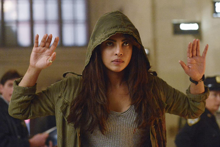 Priyanka Chopra dalam salah satu adegan serial Quantico.