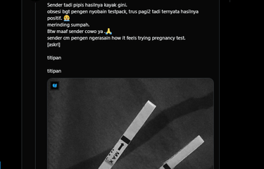 Viral, Foto Hasil Test Pack Urine Pria Positif, Mengapa Bisa ...