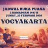 Jadwal Buka Puasa di DI Yogyakarta Hari Ini, 20 Februari 2026