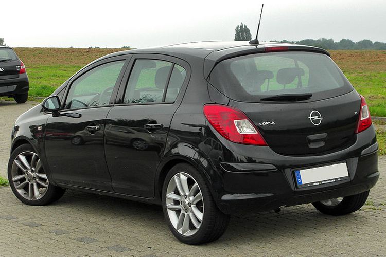 Ilustrasi Opel Corsa D