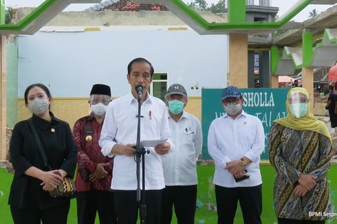 Jokowi Janjikan Bantuan Perbaikan Rumah yang Terdampak Gempa Malang