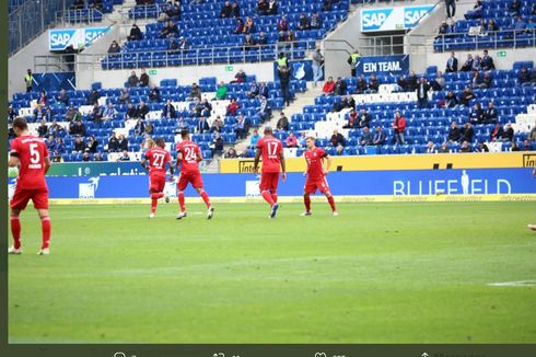 Babak I Hoffenheim Vs Bayern Muenchen, Die Roten Kalah Unggul