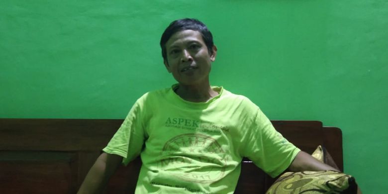 Ketua Asosiasi Serikat Pekerja Indonesia (Aspek) Jawa Tengah, Makiran, akhir Januari 2024 lalu.