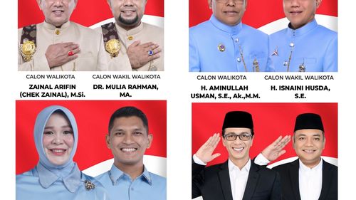 Visi Misi 4 Paslon Wali Kota Banda Aceh untuk Pilkada 2024